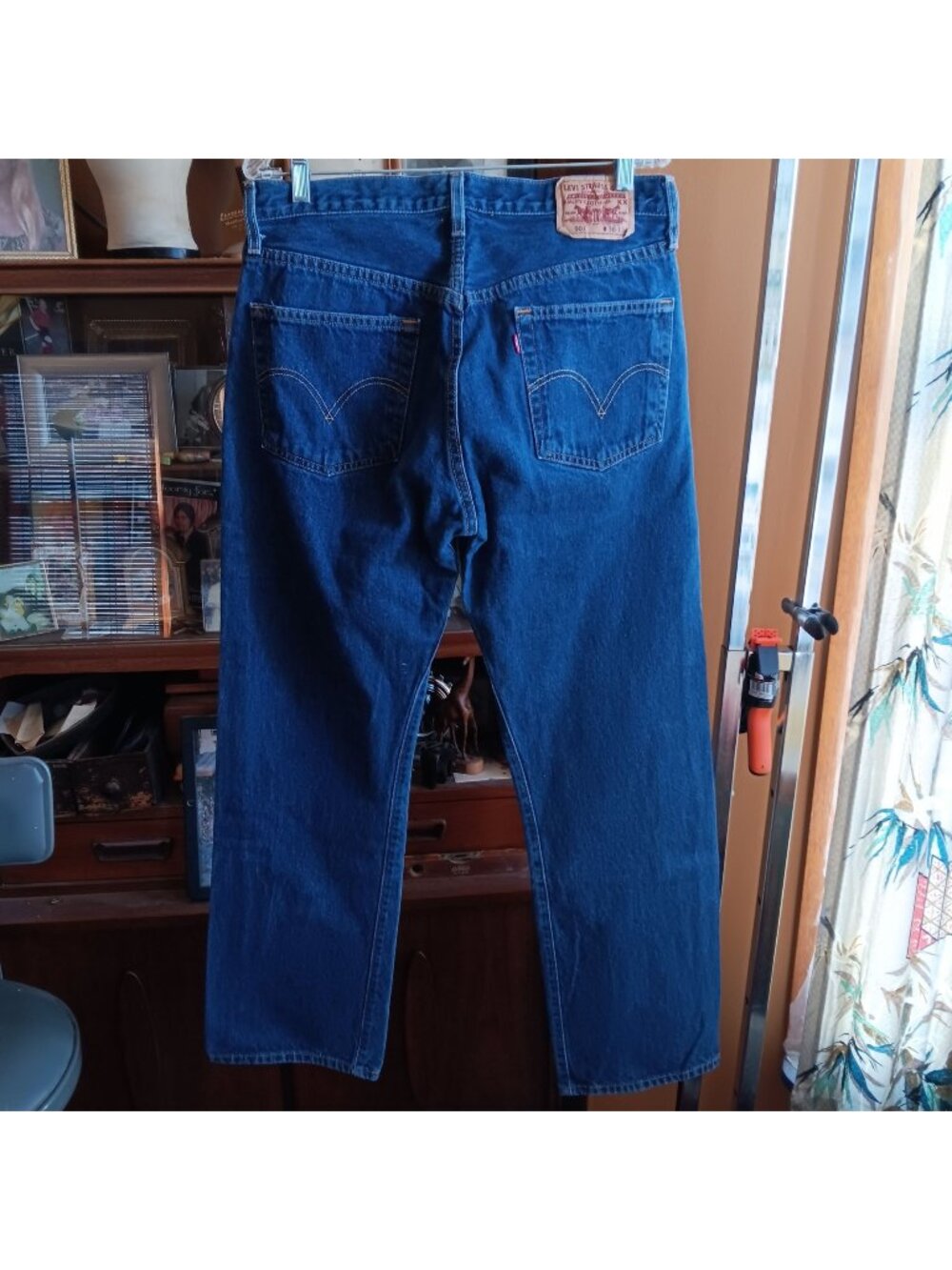 34x33 Vintage Levis 501 Jeans Original Fit Mens Button-Fly Y2K Classic Grunge